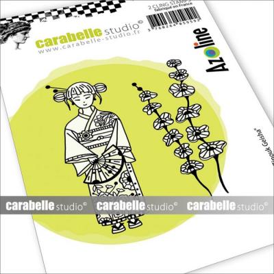 Carabella Studio Cling Stamps - Zinouk Geisha